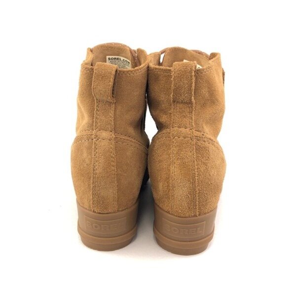 Sorel Evie Lace Wedge Ankle Boots 11 - Picture 6 of 12